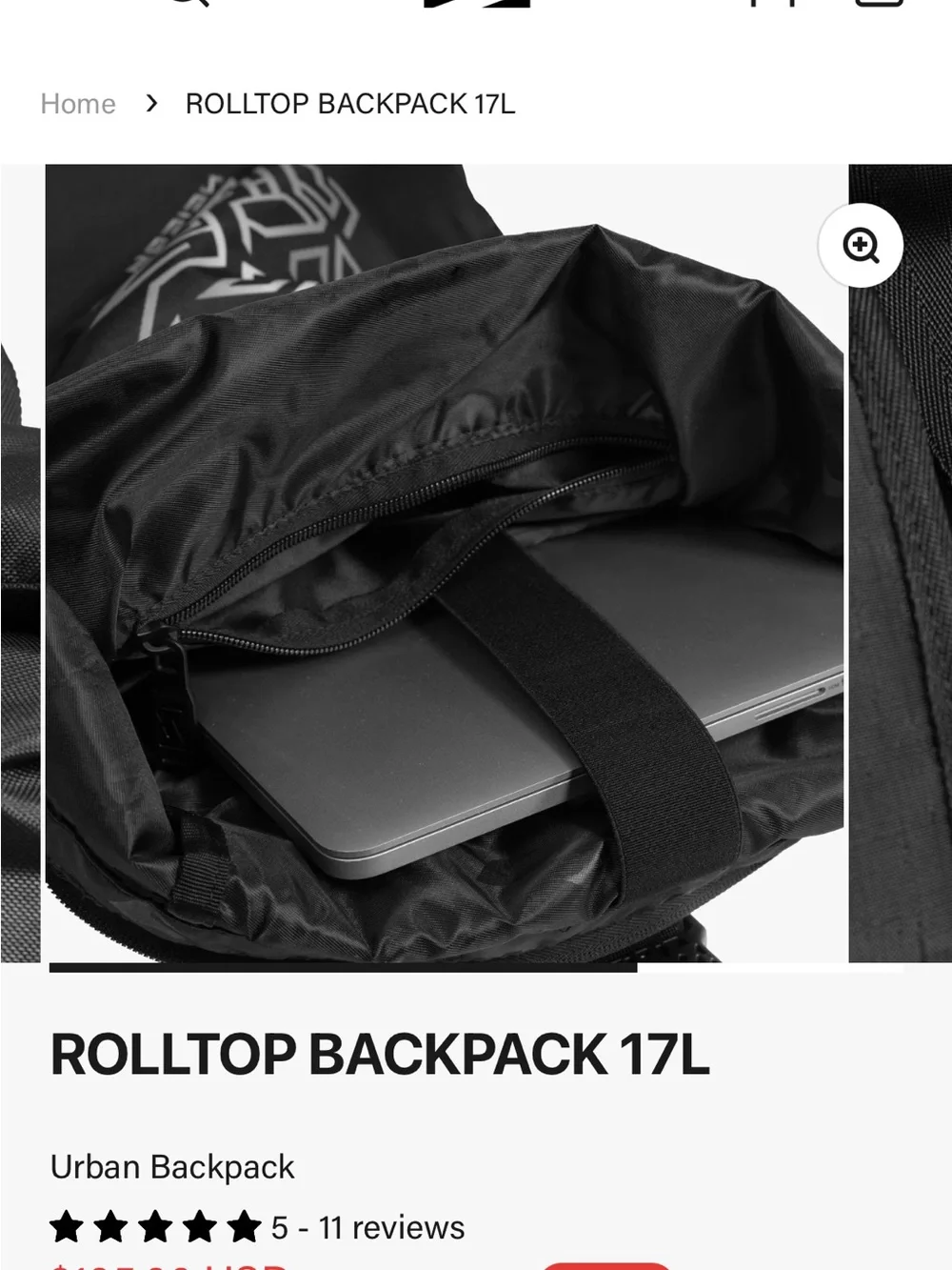 Scicon Sports Roll-Top 17L Backpack
